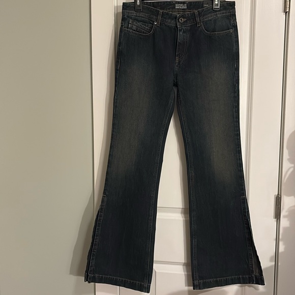 NWT Diesel Black Gold Dark Wash Flare Denim